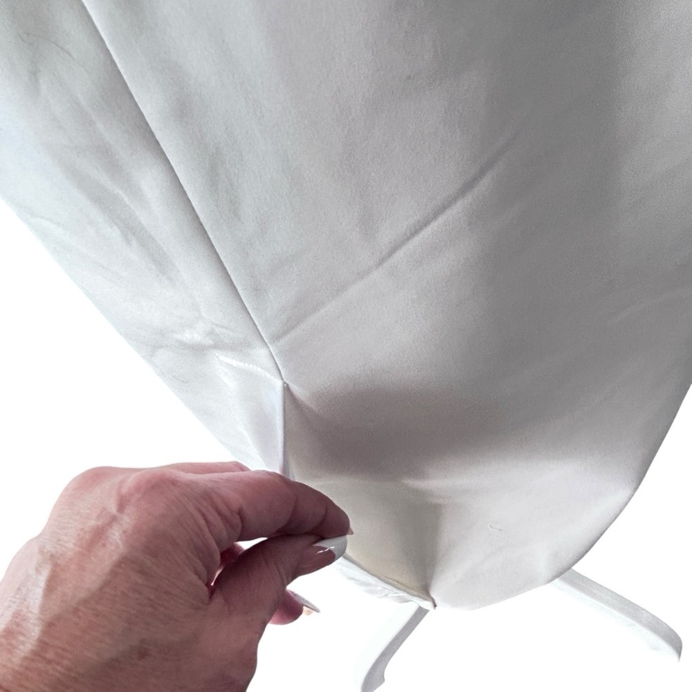Calvin Klein White Sleeveless Shift Dress - Picture 5 of 11